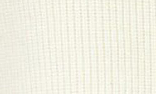 Blu Pepper Contrast Stitch Button Front Cardigan In White