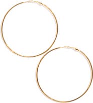 Hoop Mobb Set Of 3 Plain Jane Hoop Earrings