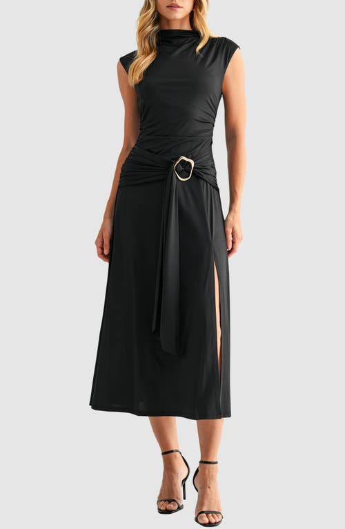 Mila Mae Cap Sleeve Dress In Multi