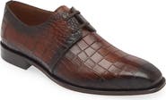 Mezlan Croc Embossed Derby
