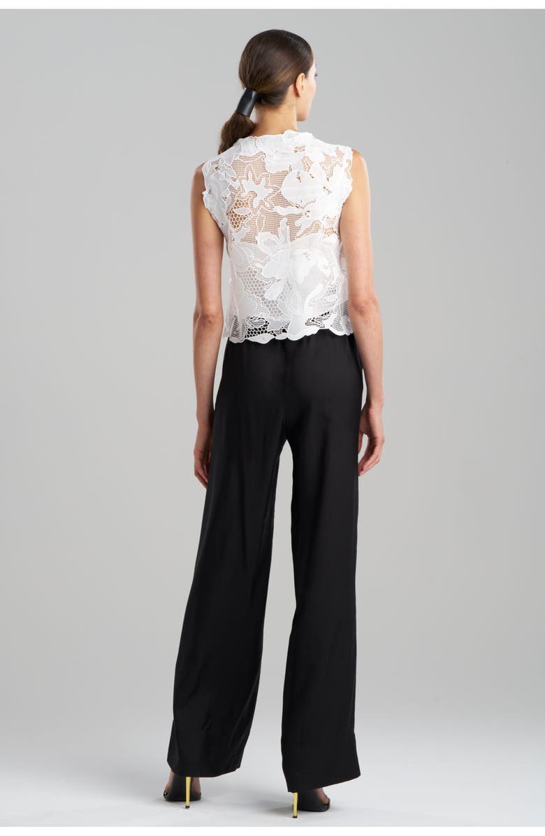 Natori Nishi Lace Square Top, Alternate, color, White