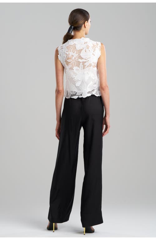 Natori Nishi Lace Square Top In White