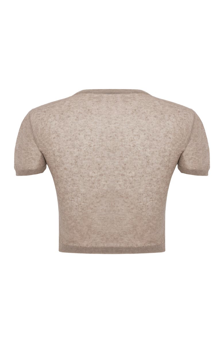 PCFG Short Sleeve Knit Top, Alternate, color, Beige