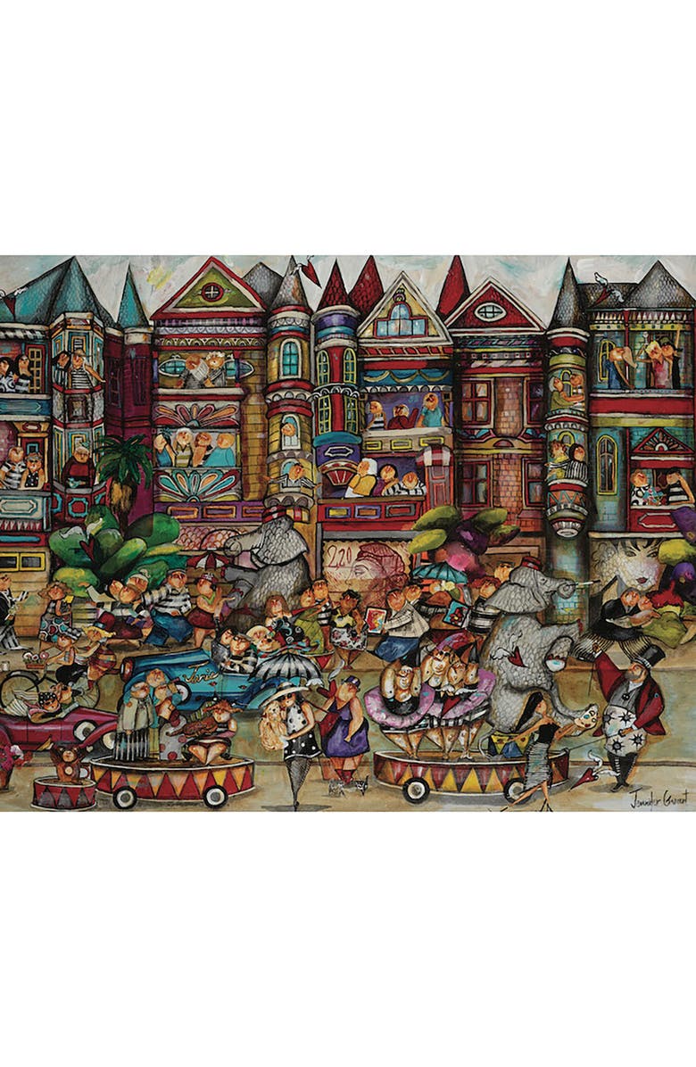 Hart Puzzles Elephant Walk by Jennifer Garant 1000 Piece Puzzle, Alternate, color, Multicolored