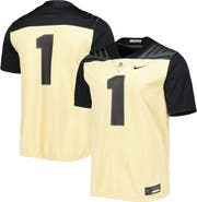 Nike Men's Nike #1 Gold Purdue Boilermakers Untouchable Football Jersey
