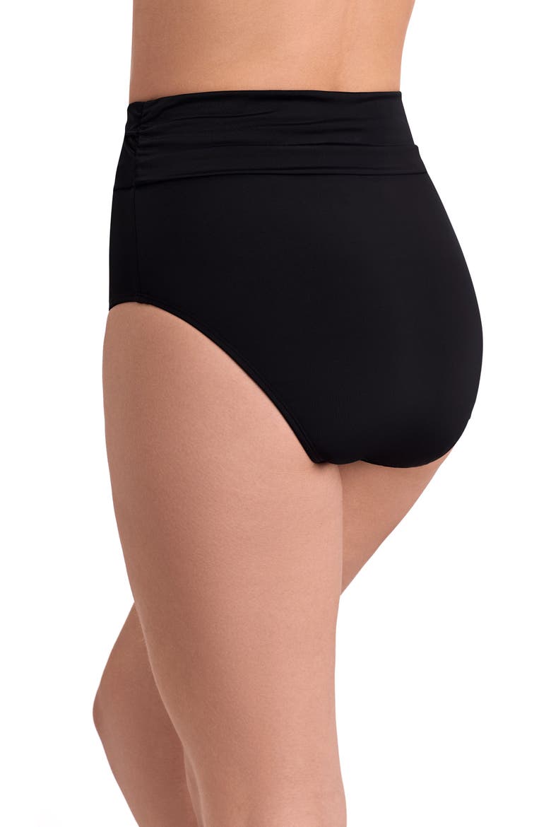 Astrid High Waist Swim Brief, Alternate, color, Black