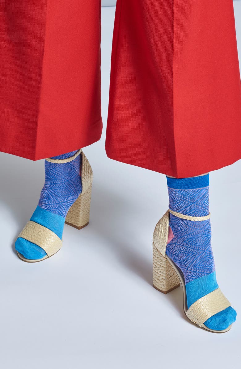 Hysteria by Happy Socks Jill Ankle Socks, Alternate, color, 