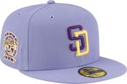 New Era Men's New Era Light Purple San Diego Padres Lavender Bloom 59FIFTY Fitted Hat
