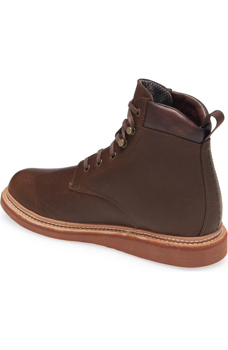 OluKai Kilakila Waterproof Lace-Up Leather Boot, Alternate, color,