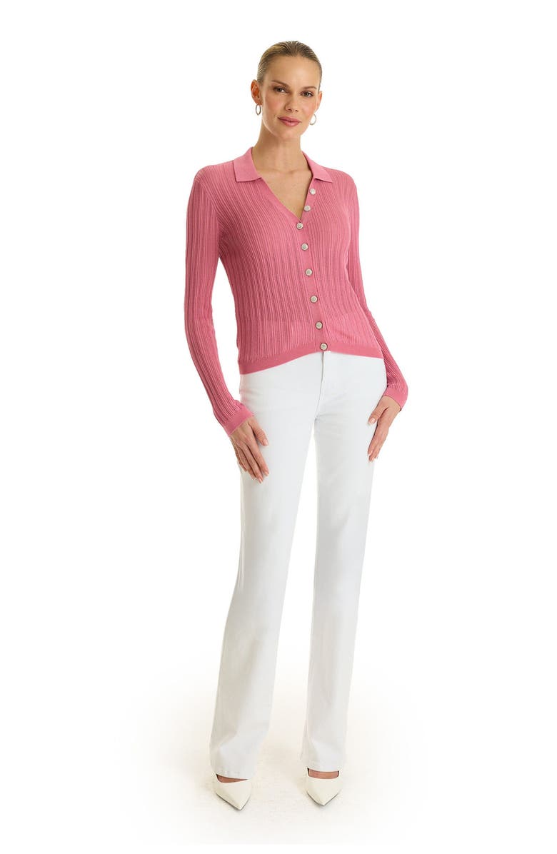 The Noli Shop Karolina Polo Shirt, Alternate, color, Pink