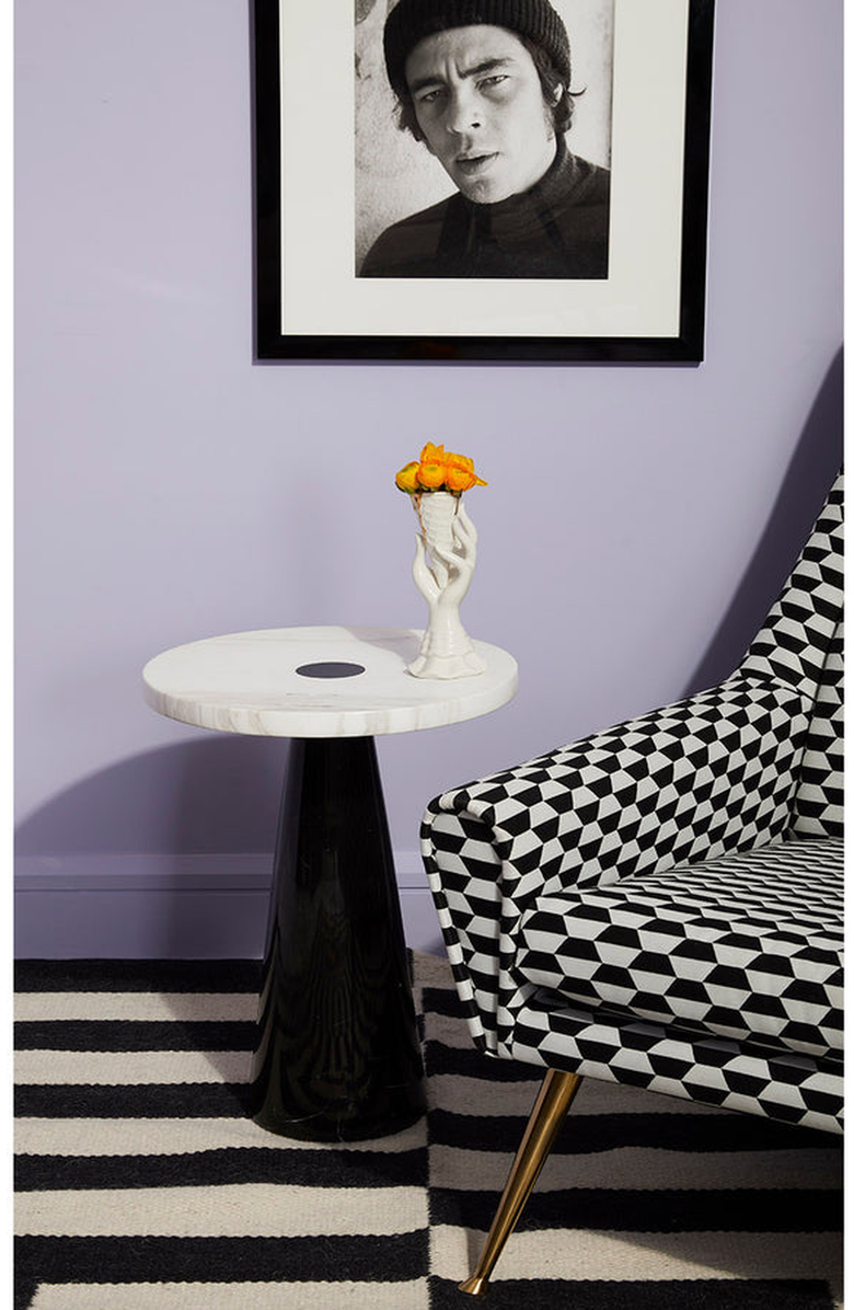 Jonathan Adler Gilded I-Scream Vase, Alternate, color,