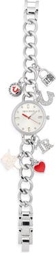 True Religion Analog Quartz Charm Strap Watch, 24.5mm