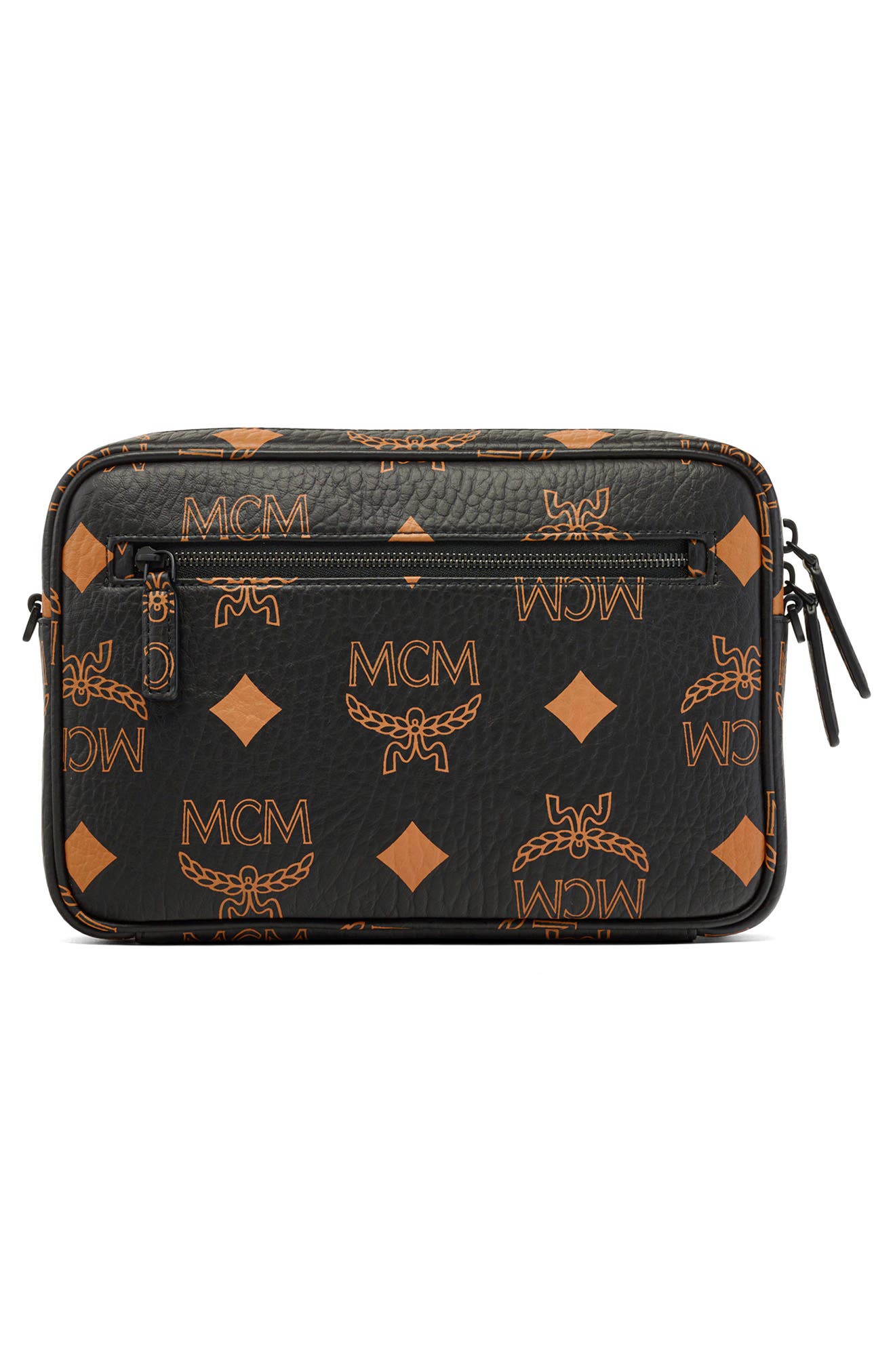 MCM Small Aren Visetos Coated Canvas Crossbody Bag, Alternate, color, 