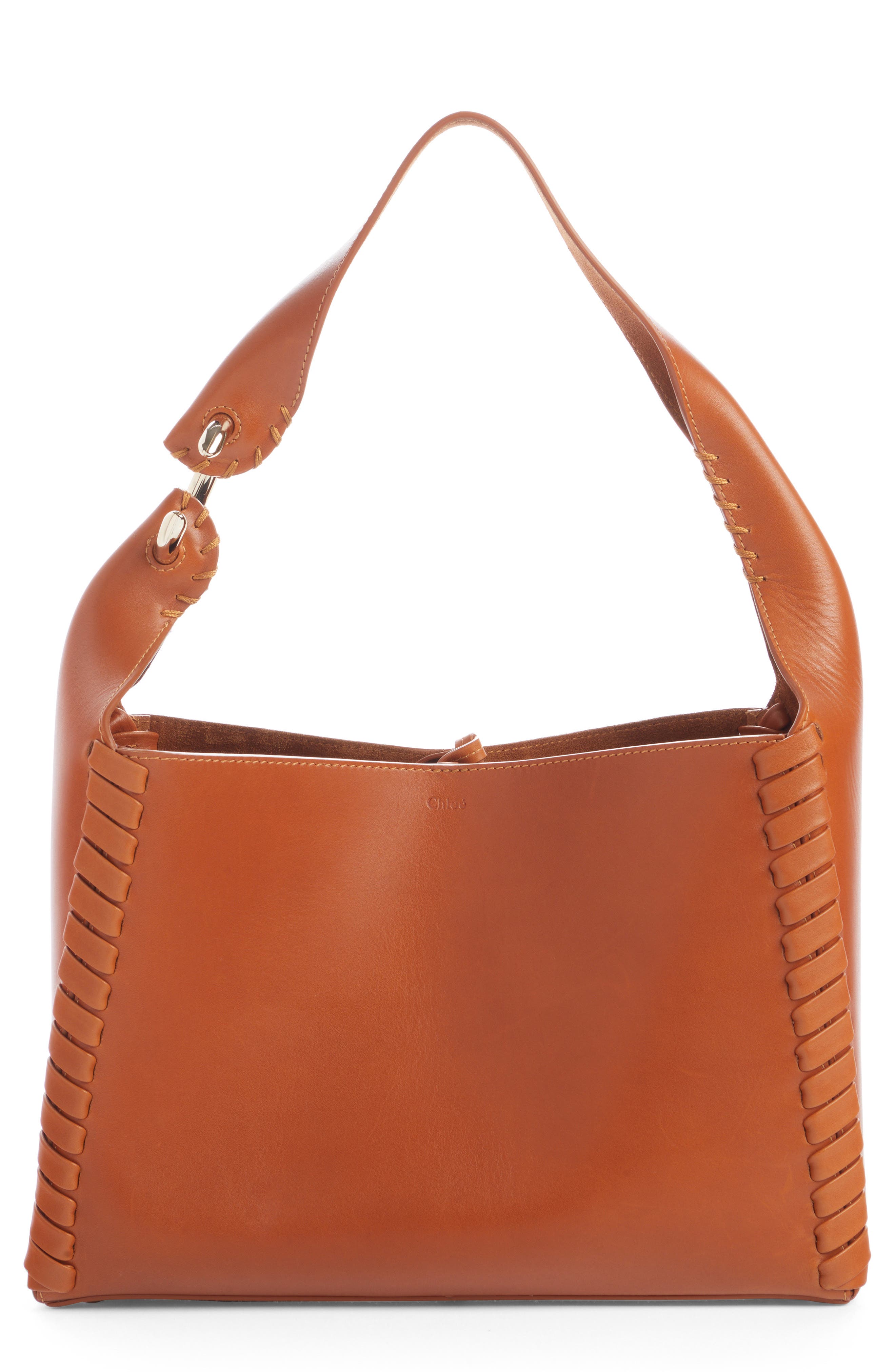 Chloé Mate Leather Shoulder Bag, Main, color, 
