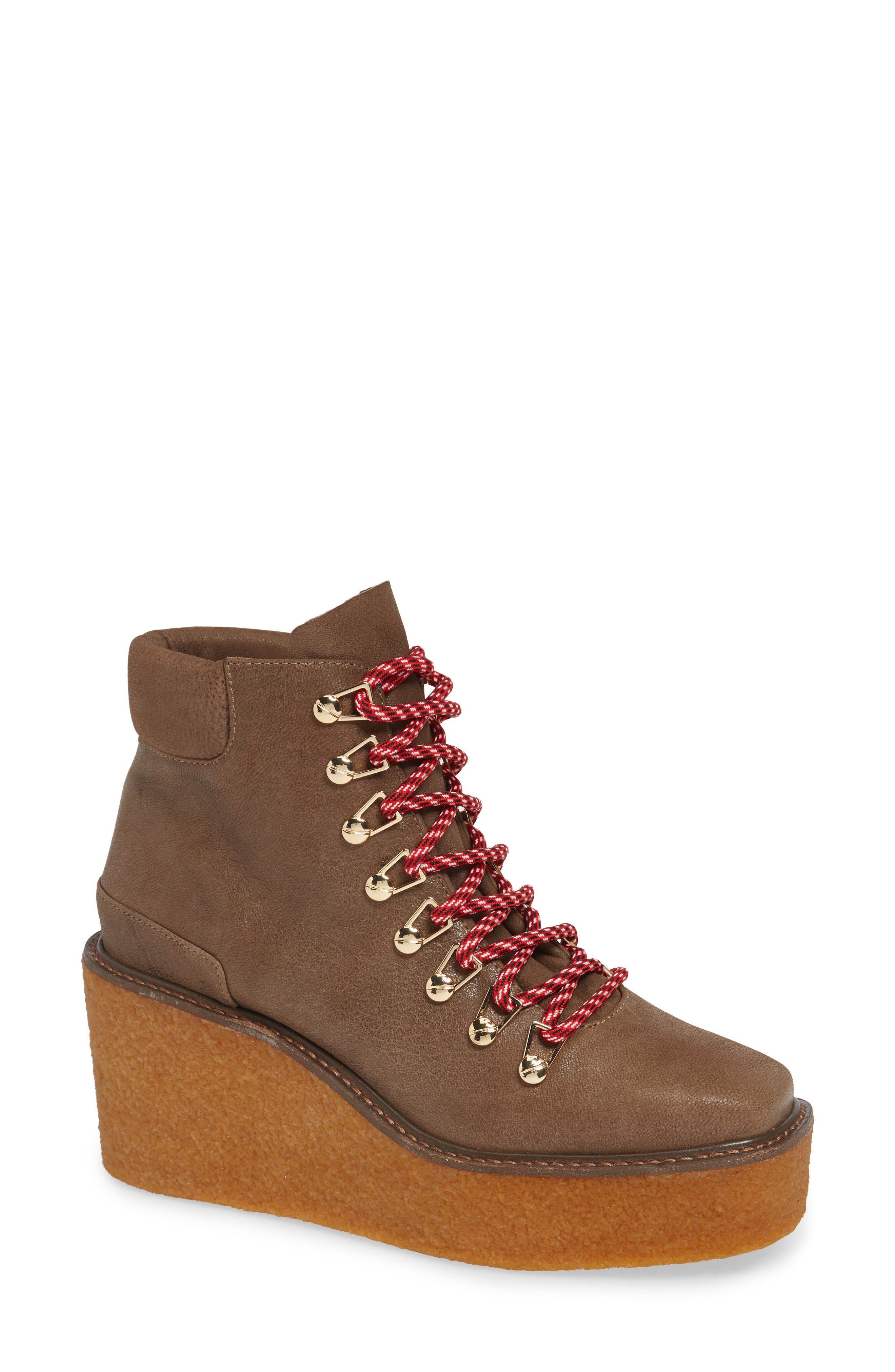 Cecelia New York Helga Platform Wedge Sneaker, Main, color, 