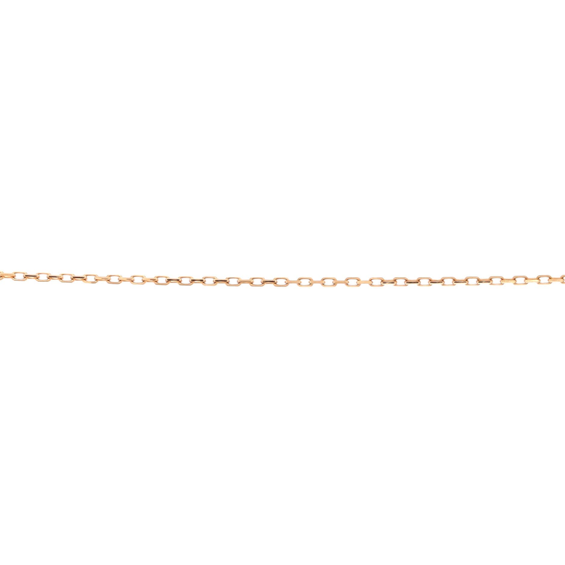 Amulette de Cartier Pendant Necklace 18K Rose Gold with Onyx and Diamond Small, Alternate, color, Metallic Gold
