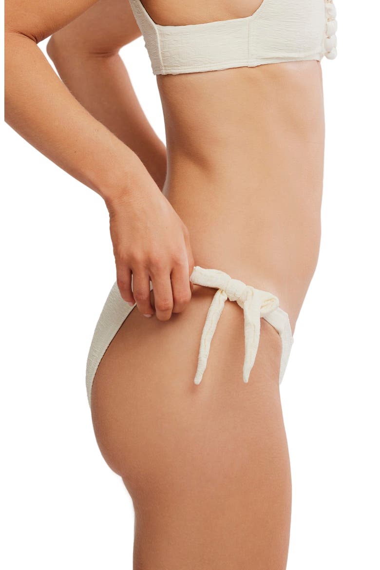 Romi Side Tie Swim Bottoms, Alternate, color, AFTERGLOW