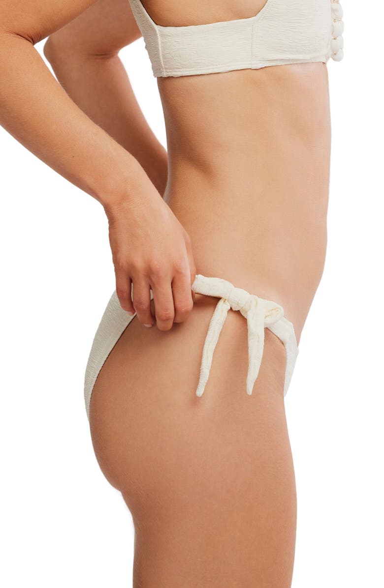 free-est by Free People Romi Side Tie Swim Bottoms, Alternate, color, Afterglow