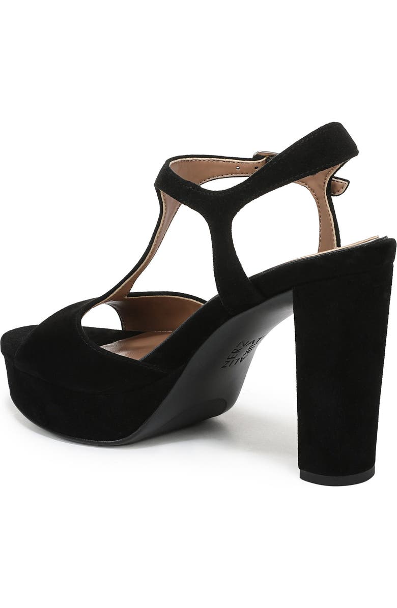 Naturalizer Miller Platform Sandal, Alternate, color, Black