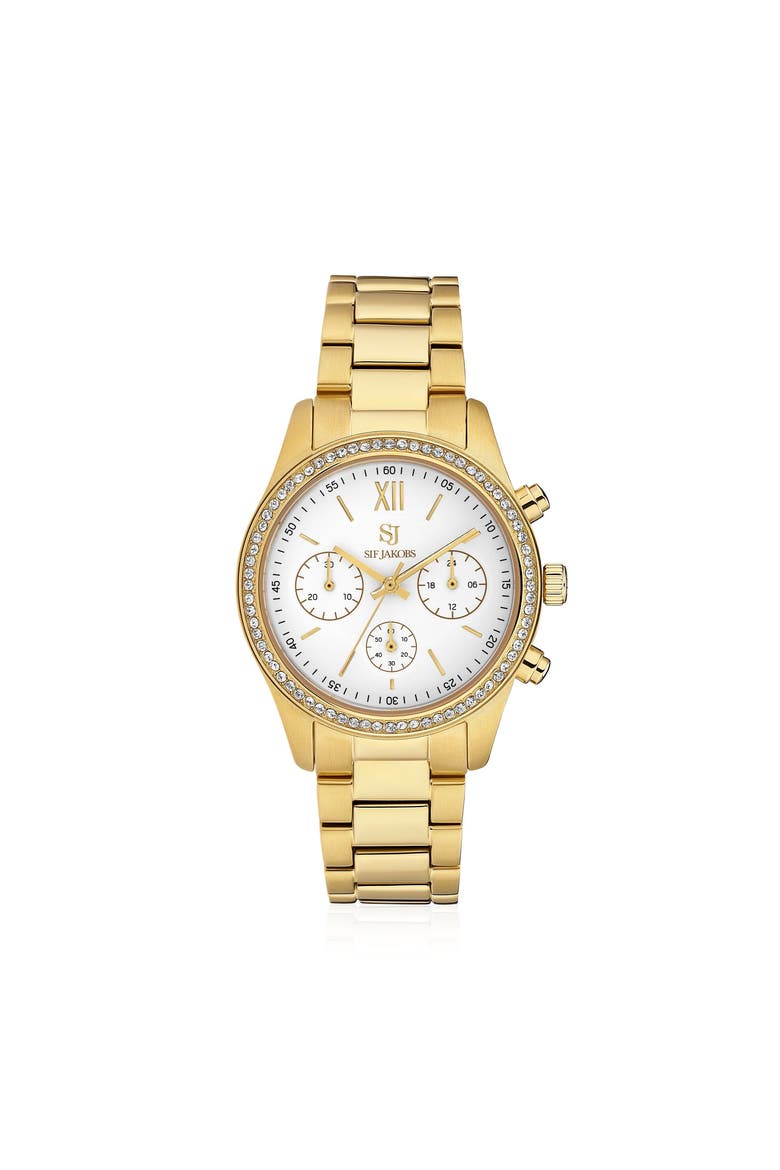 Watch Domenica, Main, color, Stainless Steel Gold