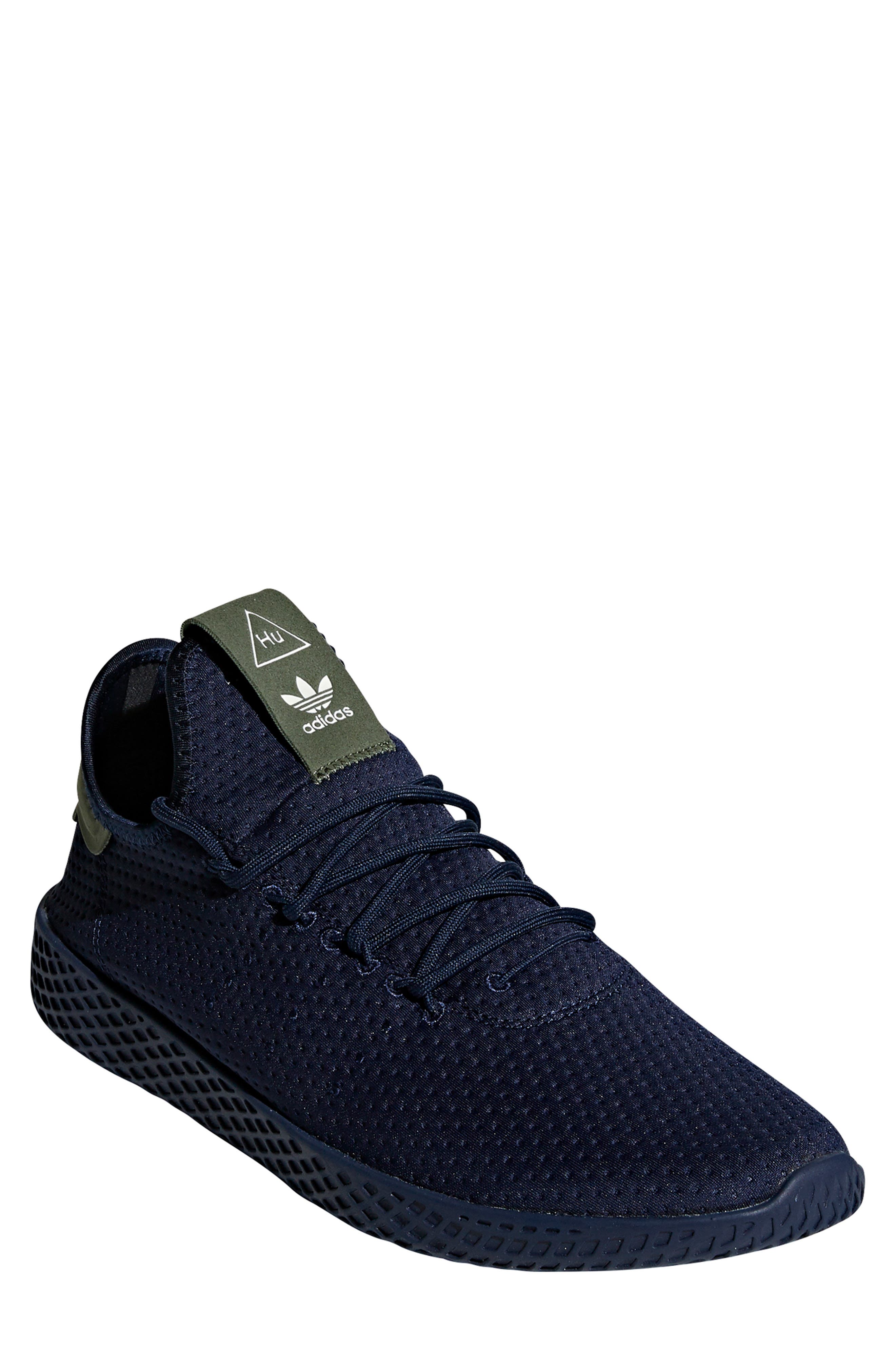 adidas Pharrell Williams Tennis Hu Sneaker, Main, color, 