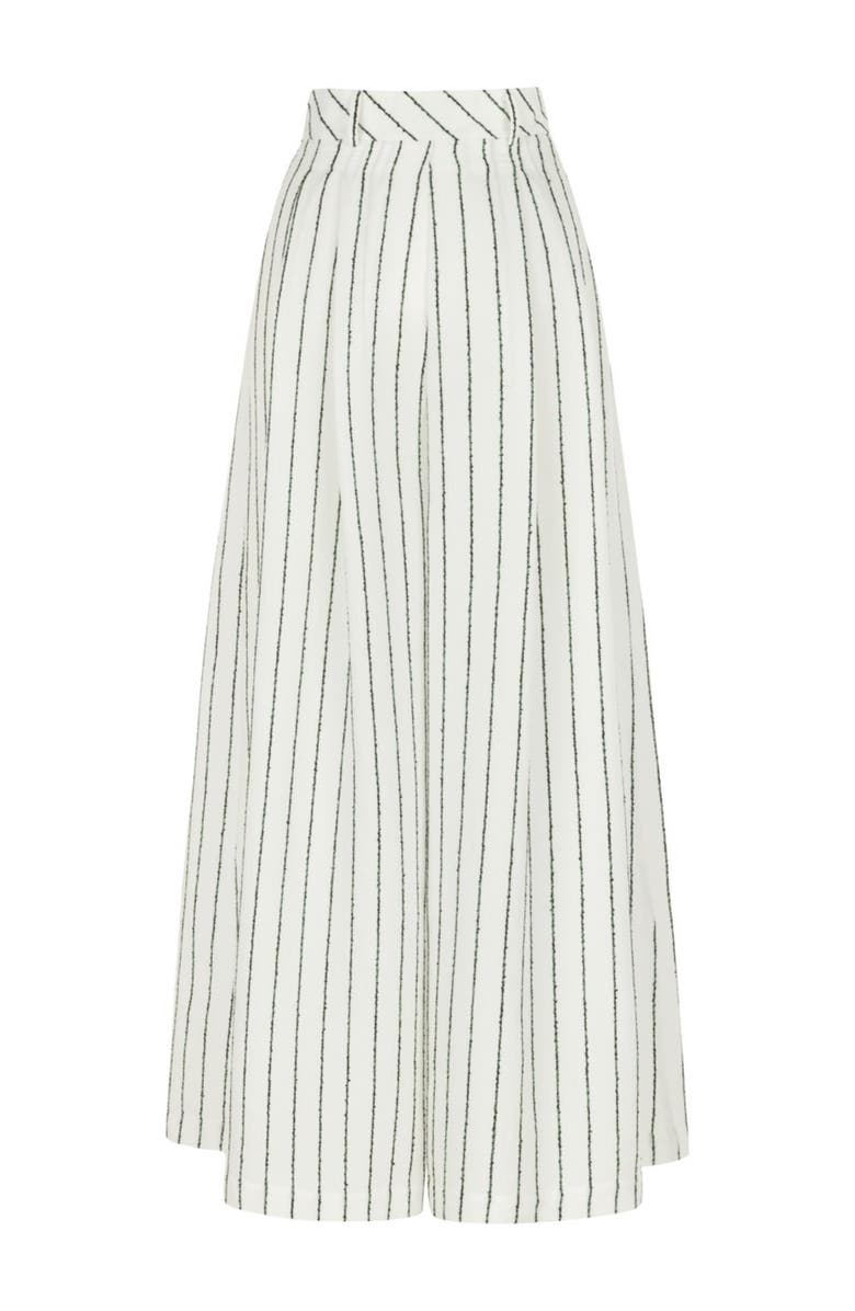 Nocturne Striped Wide Leg Pants, Alternate, color, 
