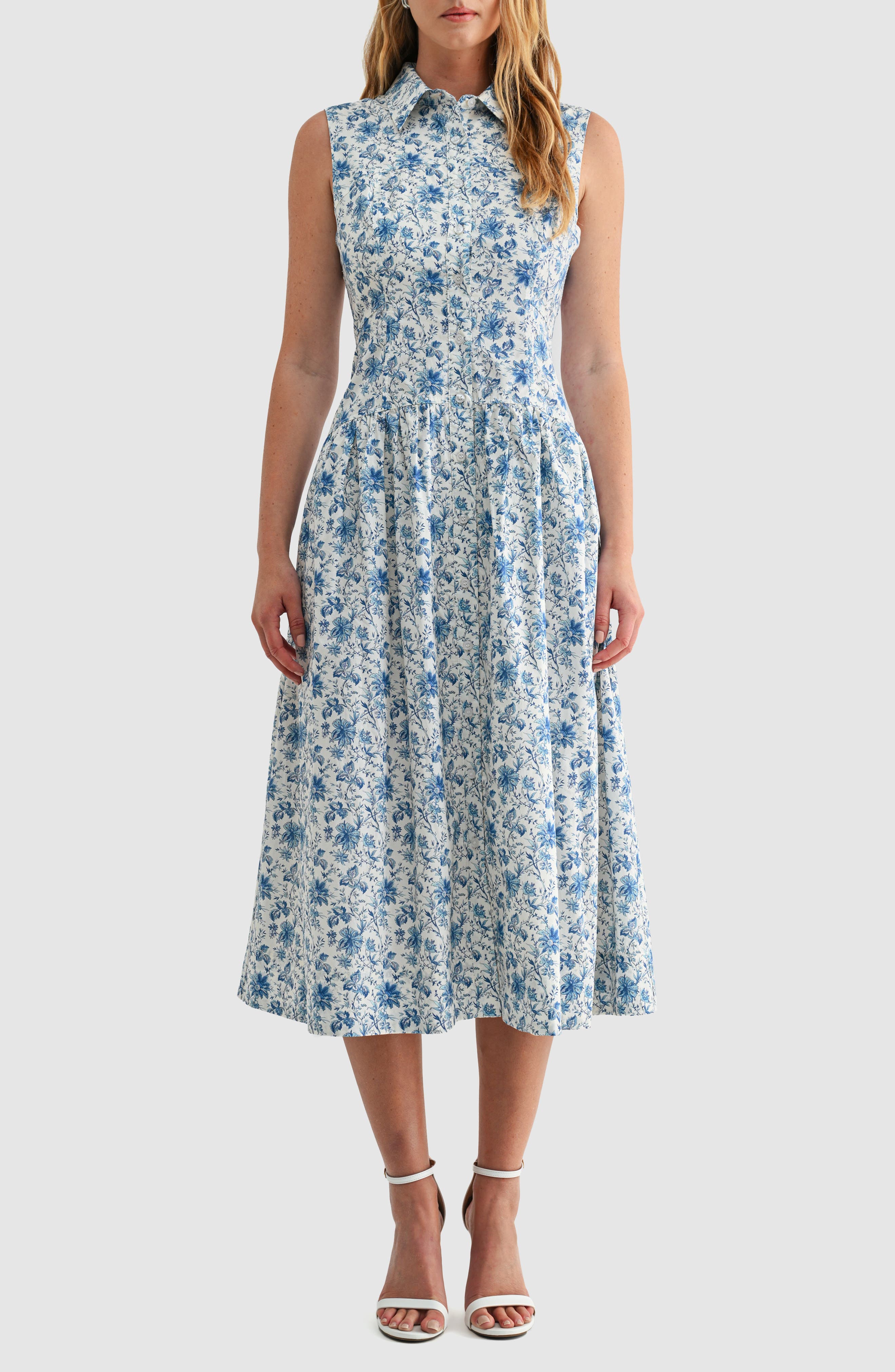 selected BLUE FLORAL