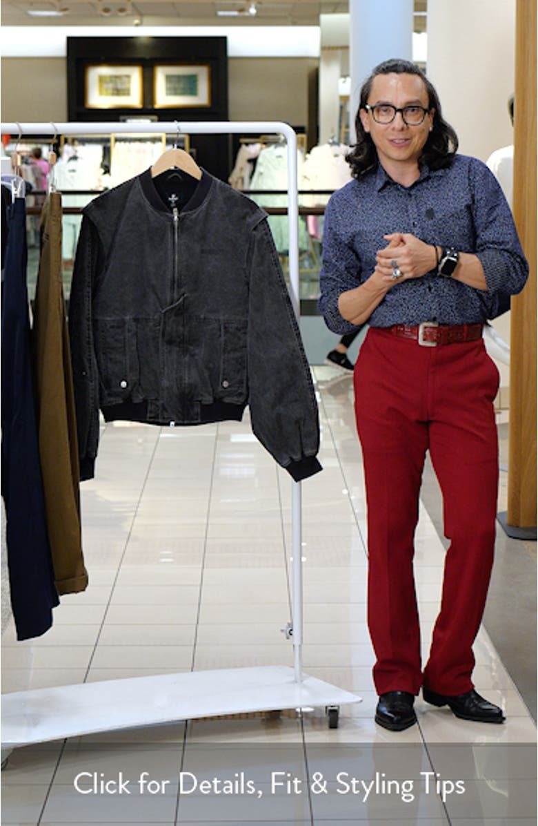 Inset Sleeve Bomber, sales video thumbnail