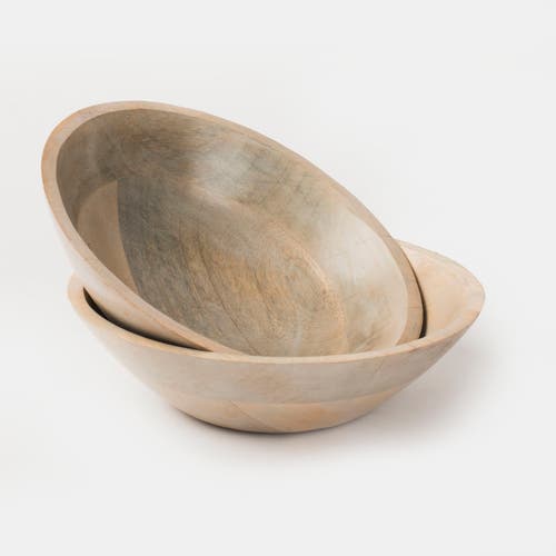 Mela Artisans Woodform Stackable Bowls
