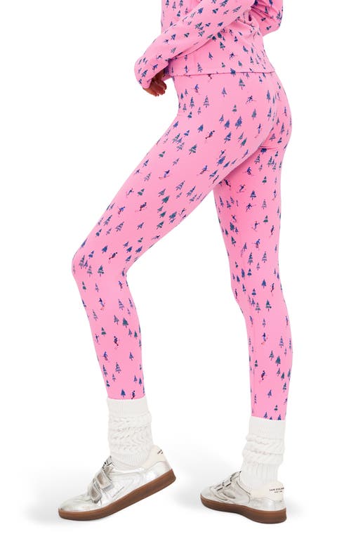 Beach Riot Kamara Print Half Zip Pullover In Pink