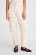 Madewell Darted Barrel Leg Pants