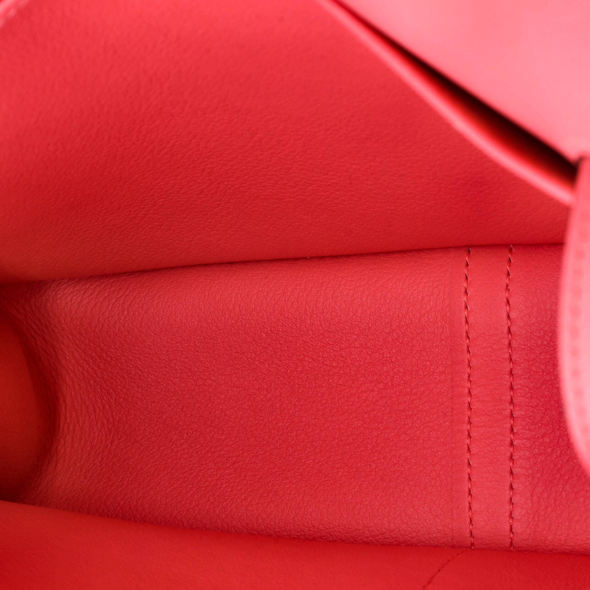 Pre-Owned Hermes Halzan Bag Evercolor 25, Alternate, color, Rose Azalee