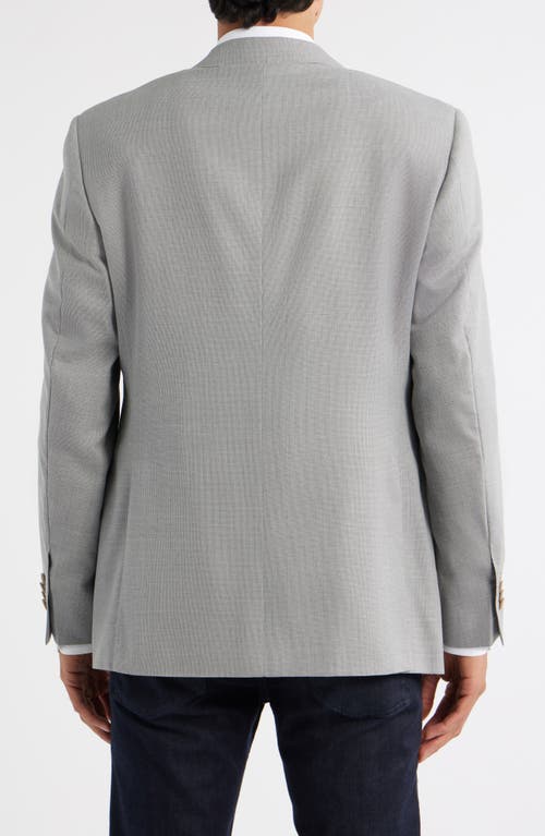 Canali Siena Regular Fit Impeccable Super 130s Wool Suit Jacket In Gray