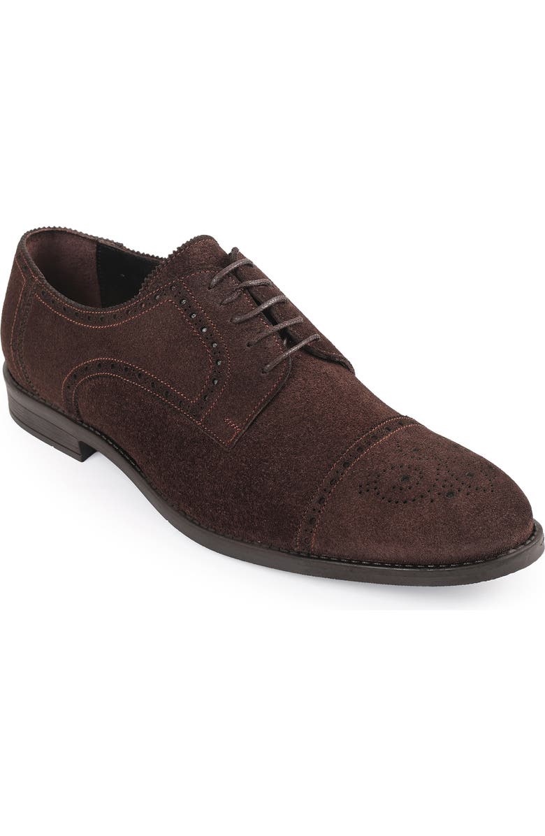 MACNOLA Dakota Brogue Cap Toe Derby, Main, color,