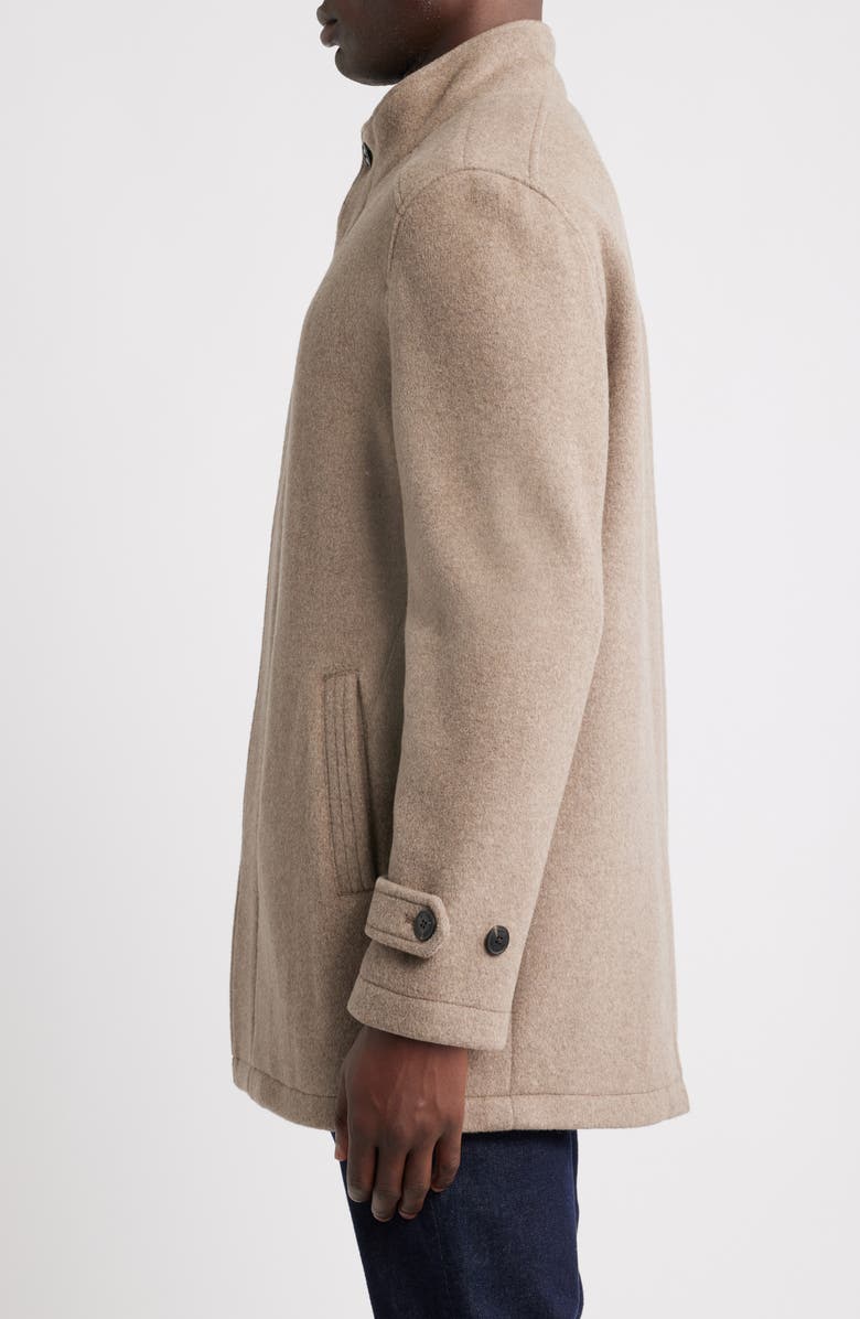 Hart Schaffner Marx Canfield Wool Blend Car Coat, Alternate, color, Oatmeal