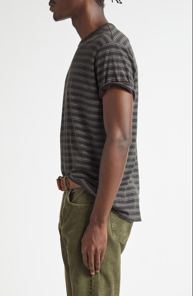 Double RL Stripe Cotton Jersey T-Shirt, Alternate, color, 