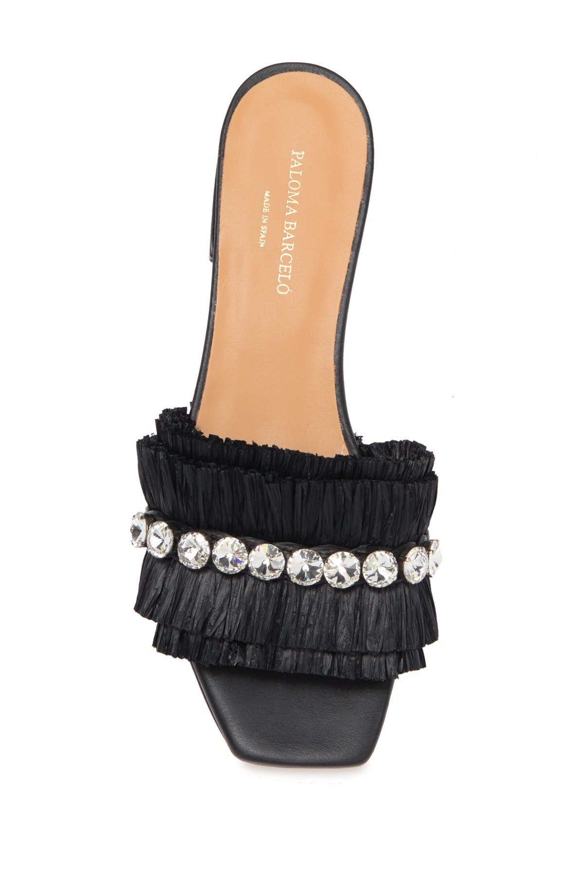 Paloma Barcelo Estella Embellished Slide Sandal, Alternate, color, 