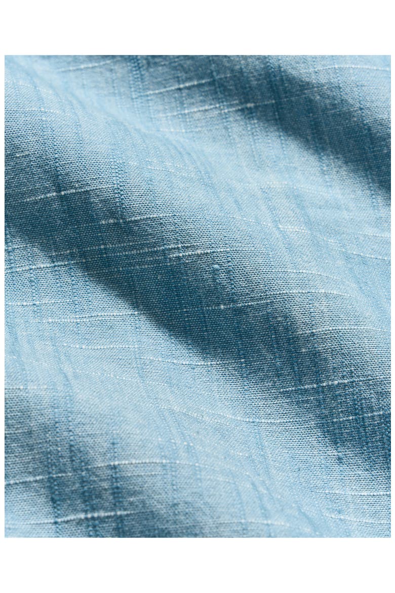 Scout Slub Cotton Button-Up Shirt, Alternate, color, STEEL BLUE