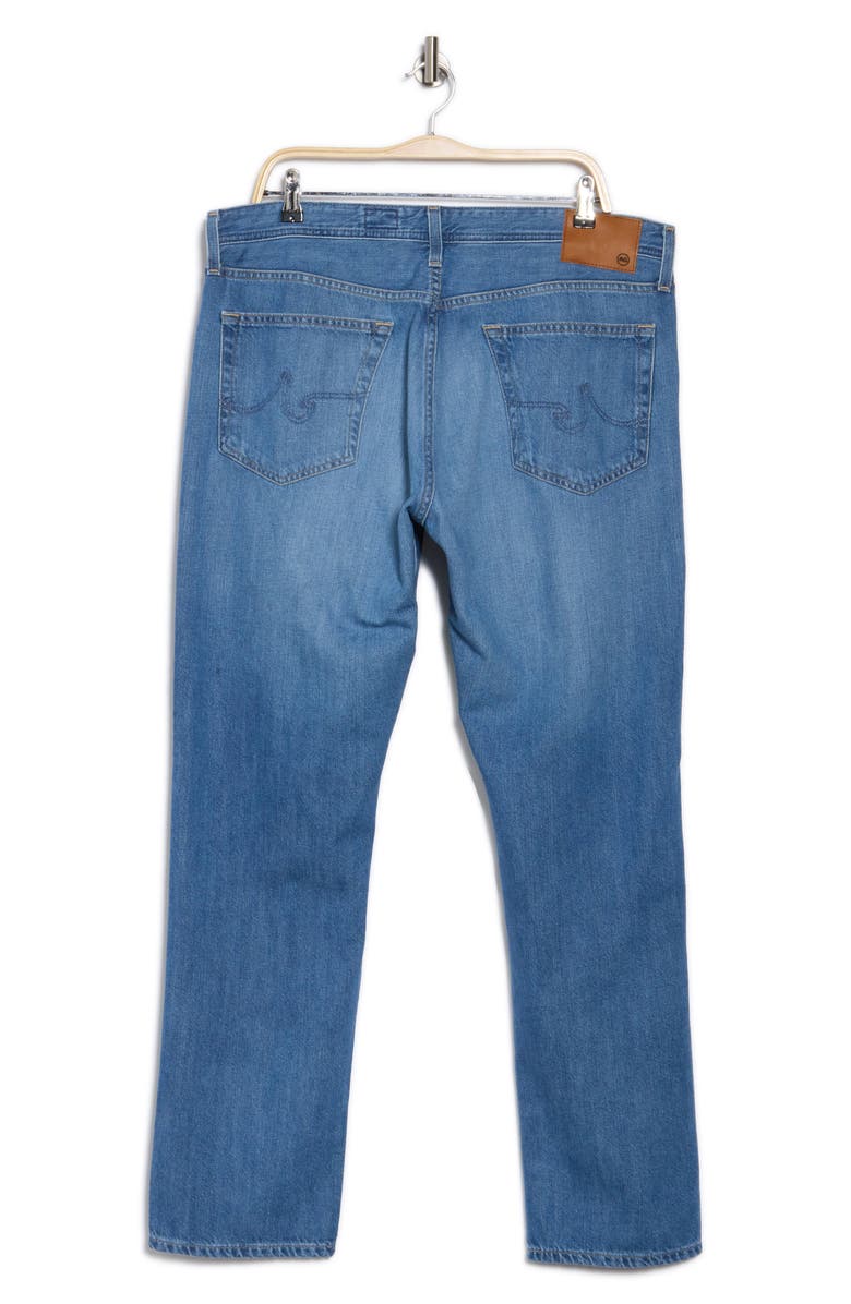 AG Everett Slim Straight Jeans, Alternate, color, Evenfall