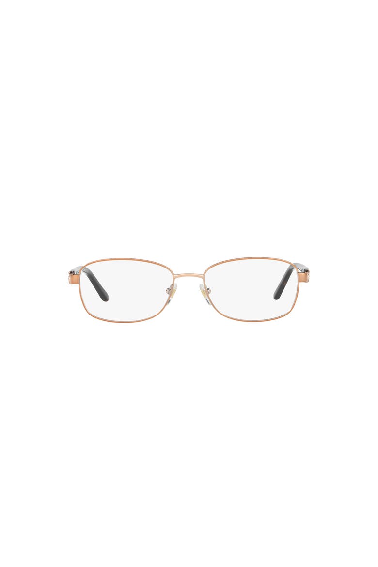 54mm Rectangle optical glasses, Alternate, color, Copper