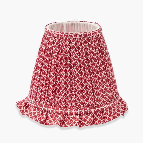 Lotus Ruffle Lampshade (18cm)