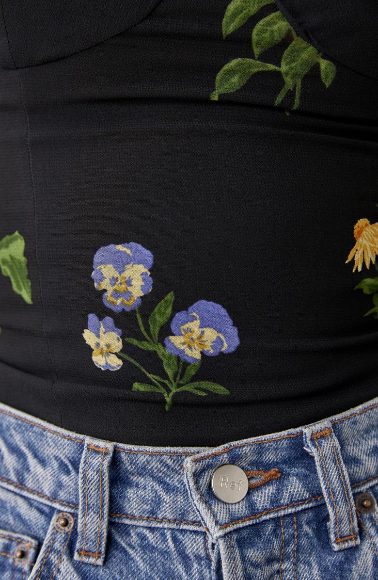 Reformation Hearth Long Sleeve Top, Alternate, color, 