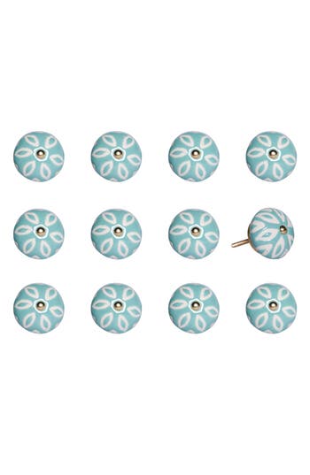 Kinetic 12-pack Knobs In Light Blue