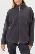Sweaty Betty New Plush Fleece Zip Jacket