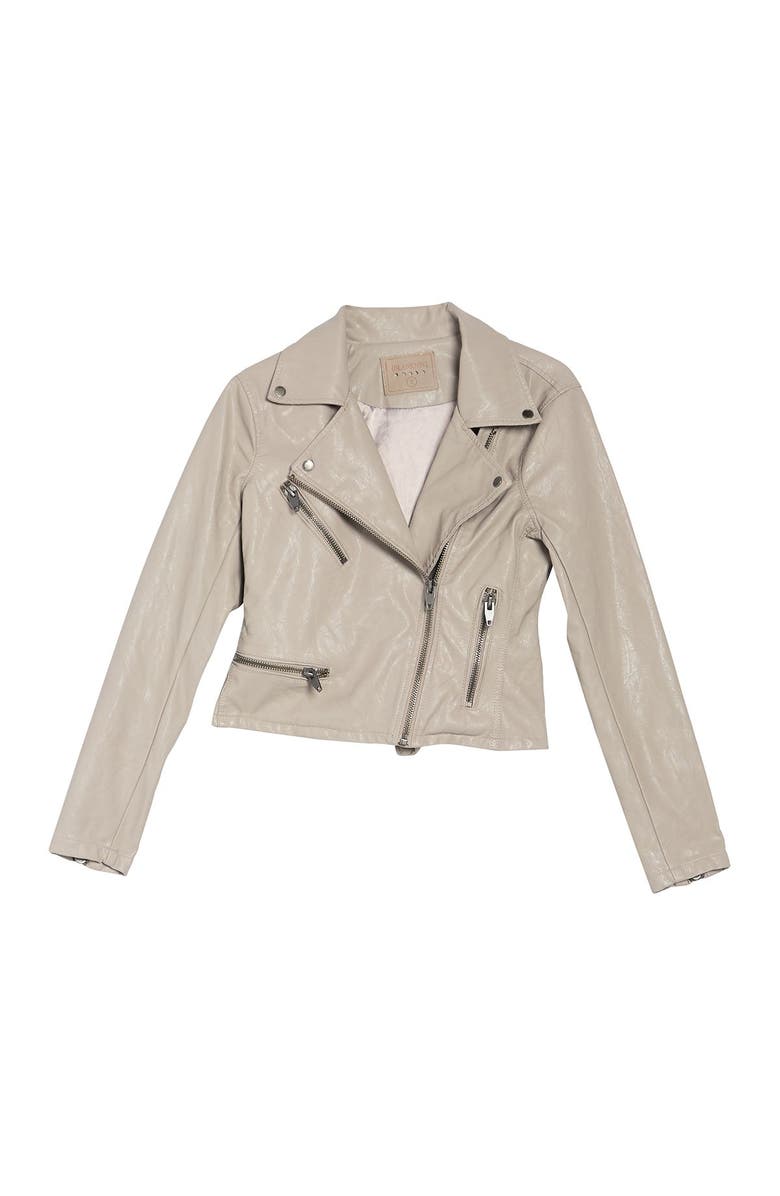 BLANKNYC Faux Leather Moto Jacket, Main, color,