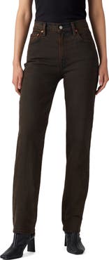 Levi's Ribcage Overdye High Waist Slim Jeans