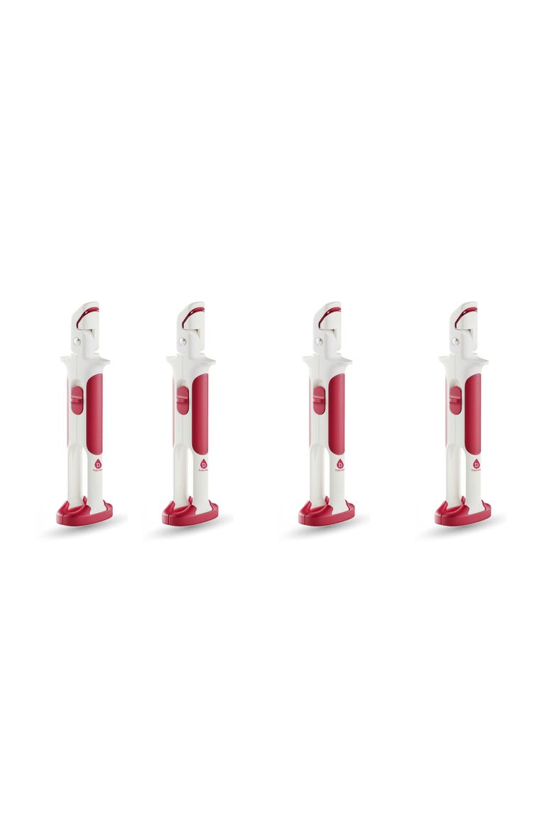 4-Pack Heat-Resistant Kitchen Safety Clips, Main, color, White
