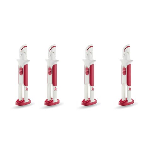 Ultimate 4-Pack Heat-Resistant Kitchen Safety Clips | Dual Silicone Jaws for Non-Slip Grip on Hot Cookware