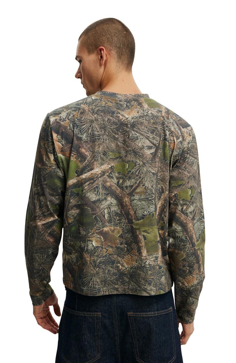 Cotton On Men's Cropped Fit Long Sleeve, Alternate, color, 