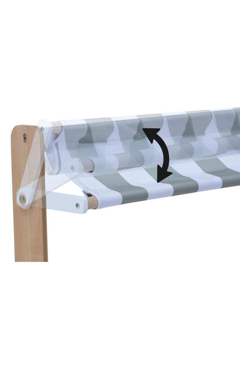 Teamson Kids Little Helper Farmers' Market Stand, Alternate, color, Olive Green